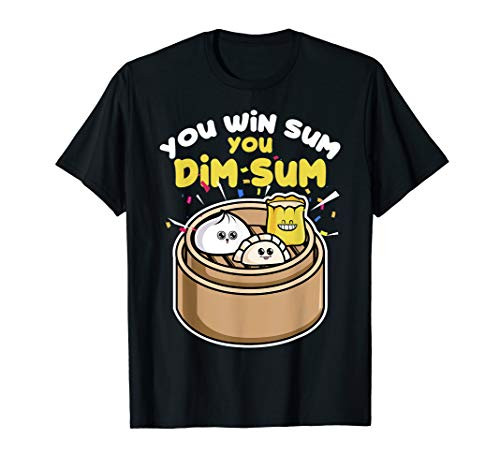 Funny Hong Kong Dim Sum Pun Gift Design Yum Cha T-Shirt