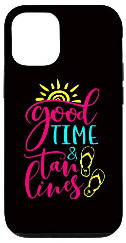 iPhone 12/12 Pro Good Moment Tan Lines Beach Vacay Summer Vacation Phone Case