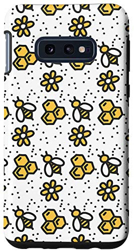 Galaxy S10e Bee Yellow Phone Case Pattern Case