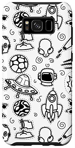 Galaxy S8plus Galaxy Gift for Space Lover Astronaut Gift Planets and Stars Case