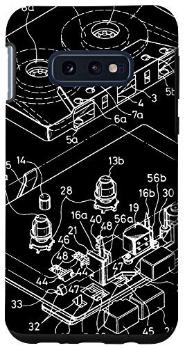 Galaxy S10e Cassette Tapes Mixtapes 1980s Radio Music DJ Case