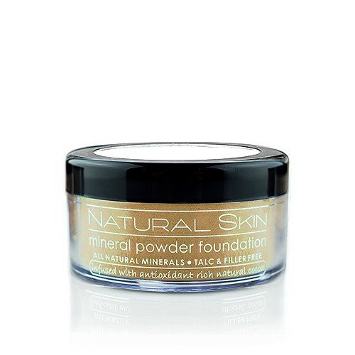 Mode Natural Skin Mineral Powder Foundation (honey amber tan complexion)