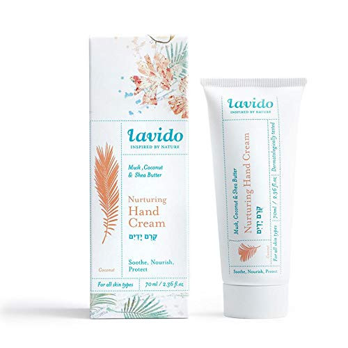 Lavido - Natural Nurturing Hand Cream (2.36 fl oz 70 ml) (Musk and Coconut) Lavido - Natural Nurturing Hand Cream (2.36 fl oz 70 ml) (Musk and Coconut)