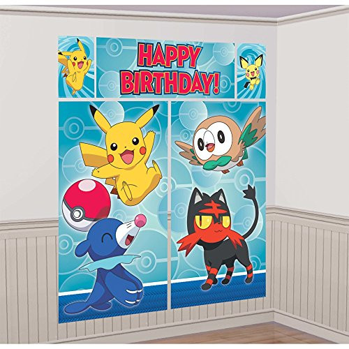Pokemon Scene Setter Wall Decorating Kit