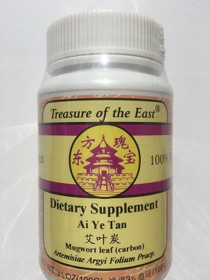 Mugwort Leaf (Carbon) Ai Ye Tan Concentrated Granules 100g by Baicao