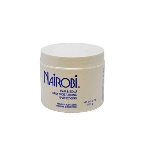 Nairobi Hair and Scalp Daily Moisturizing Hairdressing Unisex, 4 Ounce by Nairobi Nairobi Hair and Scalp Daily Moisturizing Hairdressing Unisex, 4 Ounce by Nairobi