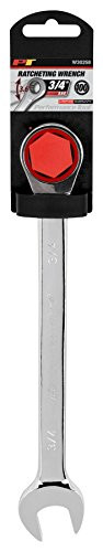Performance Tool W30258 Professional Chrome Vanadium SAE 3/4 inch Ratcheting Wrench