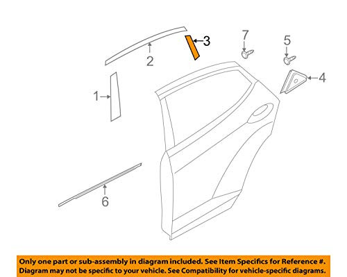 HYUNDAI Tape-RR DR Black RR,LH