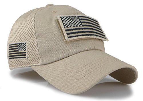 The Sox Market Camouflage Constructed Trucker Special Tactical Operator Forces USA Flag Patch Baseball Cap (Khaki) The Sox Market Camouflage Constructed Trucker Special Tactical Operator Forces USA Flag Patch Baseball Cap (Khaki)
