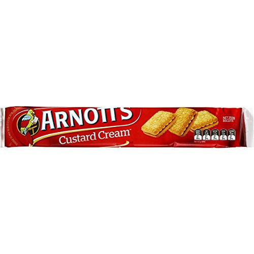 Arnotts Custard Cream Biscuits 250g (Australian Made)