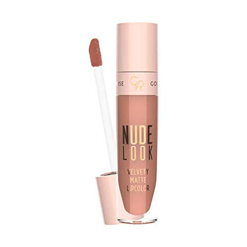 Golden Rose Nude Look Velvety Matte Lipcolor (01 Just Nude)