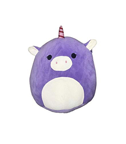 Squishmallow Kellytoy 13 Inch Astrid The Purple Unicorn Super Soft Plush Toy Pillow Pet