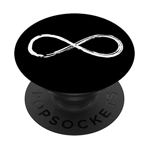 Infinity Symbol Lemniscate Figure Eight Math Eternity Ever PopSockets PopGrip: Swappable Grip for Phones  and  Tablets