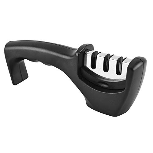 Kitchen Knife Sharpener For Straight and Serrated Knives- 3 Stage Knife Repair Accessories- Knife Restore Sharpening Tool- Restore Your Dull Knife for A Sharp Edge Kitchen Knife Sharpener For Straight and Serrated Knives- 3 Stage Knife Repair Accessories- Knife Restore Sharpening Tool- Restore Your Dull Knife for A Sharp Edge