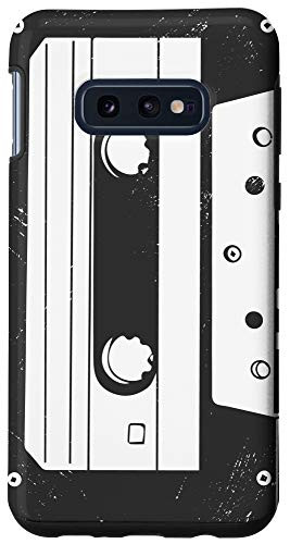 Galaxy S10e Vintage Case Retro Cassette Music Video Lovers Case