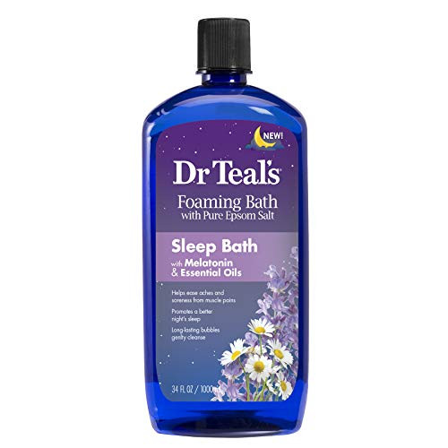 Dr. Teal's Melatonin Sleep Soak with Essential Oil Blend Foaming Bath 34oz Dr. Teal's Melatonin Sleep Soak with Essential Oil Blend Foaming Bath 34oz