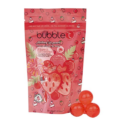 Bath Oils for Relaxing  Water Beads Infused with Hibiscus and Acai Berries Moisturize Skin  Spa Gifts for Women