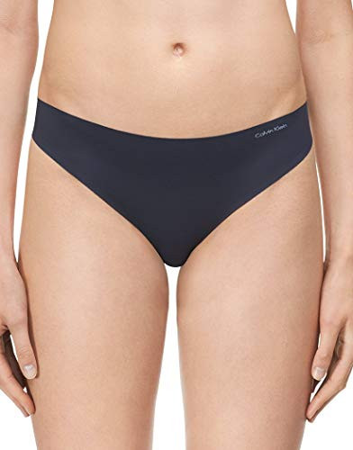 Calvin Klein Women's Invisibles Thong Multipack Panty, Speakeasy, Small