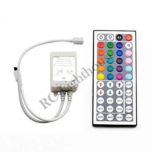 44 Key IR Remote Control for 3528 or 5050 LED Light Strips RGB