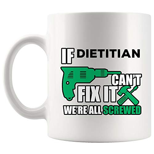 Thank You Proud Hero Best Ever Dietitian Mug Best Registered Dietitian Coffee Cup Mugs Gift If Cant Fix We Screwed   Funny World Gift Mom Dad Future Nutrition Nutritionist