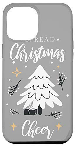 iPhone 12 Pro Max Christmas Case - Cute Christmas Tree Gifts And Stars Graphic Case