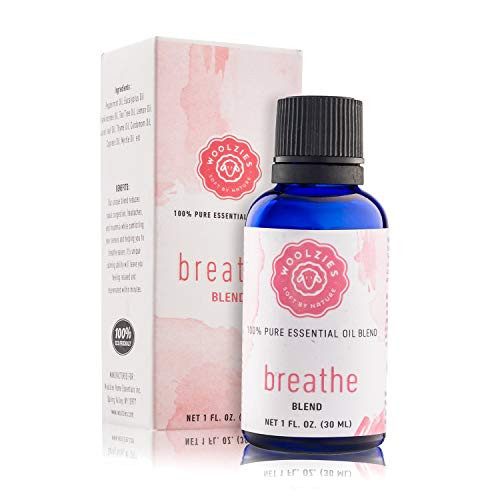 Woolzies Breathe Essential Oil Cold Stopper Blend For Cold, Cough, Congestion, Sinus Relief, Allergy, Headache, Aromatherapy, Scents and Diffuser Woolzies Breathe Essential Oil Cold Stopper Blend For Cold, Cough, Congestion, Sinus Relief, Allergy, Headache, Aromatherapy, Scents and Diffuser