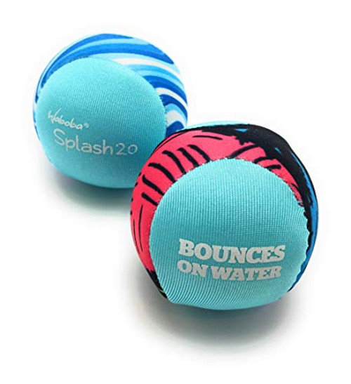 Waboba Splash Ball 2.0 - Water Bouncing Balls (Double Pack) (Colors May Vary) Waboba Splash Ball 2.0 - Water Bouncing Balls (Double Pack) (Colors May Vary)