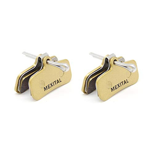 MEXITAL 2 Pairs Sintered Disc Brake Pads fit for Shimano Saint BR-M810 M820 Zee BR-M640 MXTS11-2 MEXITAL 2 Pairs Sintered Disc Brake Pads fit for Shimano Saint BR-M810 M820 Zee BR-M640 MXTS11-2