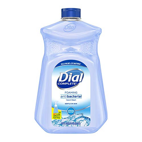 Dial Complete Antibacterial Foaming Hand Soap, Spring Water, 52 Fl Oz Refill Dial Complete Antibacterial Foaming Hand Soap, Spring Water, 52 Fl Oz Refill