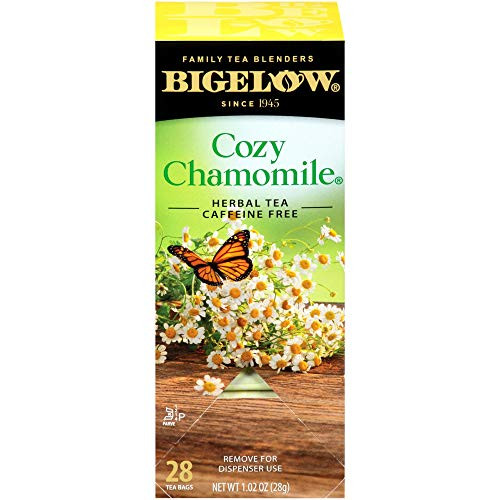 Bigelow Tea Chamomile Herbal Tea, 28 Count (Pack of 1)