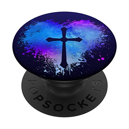Christian Cross Gift for Women Mom Love God Jesus Christ PopSockets Grip and Stand for Phones and Tablets Christian Cross Gift for Women Mom Love God Jesus Christ PopSockets Grip and Stand for Phones and Tablets