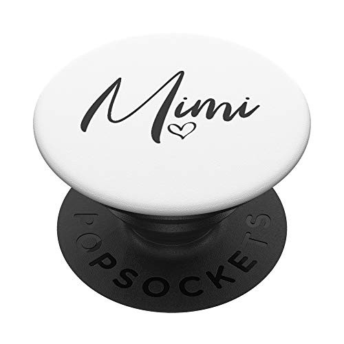 Mimi Gift For Grandma Mother's Day Gifts Birthday Grandkids PopSockets PopGrip: Swappable Grip for Phones  and  Tablets