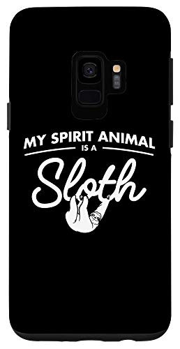Galaxy S9 Sloth Is My Spirit Animal Funny Animal Gift Case
