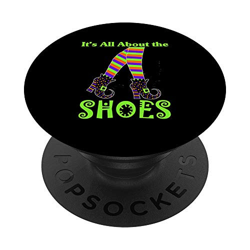 Halloween Trick Treat Witch Shoes PopSockets Grip and Stand for Phones and Tablets Halloween Trick Treat Witch Shoes PopSockets Grip and Stand for Phones and Tablets