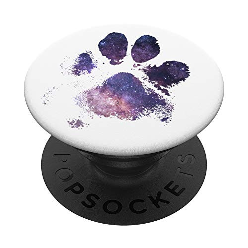 Muddy Messy Dog Paw Print Distressed Look Galaxy Stars PopSockets Grip and Stand for Phones and Tablets Muddy Messy Dog Paw Print Distressed Look Galaxy Stars PopSockets Grip and Stand for Phones and Tablets
