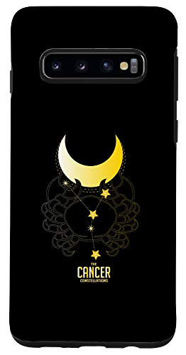 Galaxy S10 Star Moon Constellations Astronomer Case