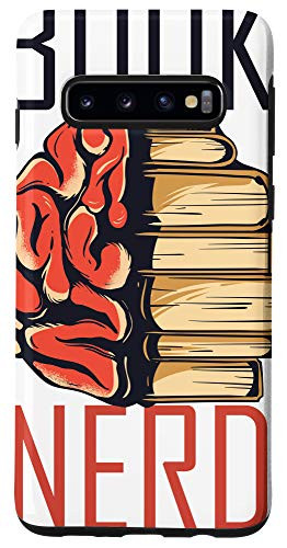 Galaxy S10 Librarian Bookworm Gift Book Nerd Brain Books Reading Case