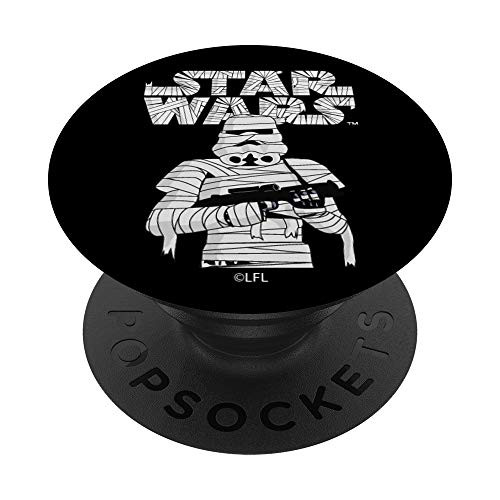 Star War Stormtrooper Mummy Halloween PopSockets PopGrip: Swappable Grip for Phones  and  Tablets