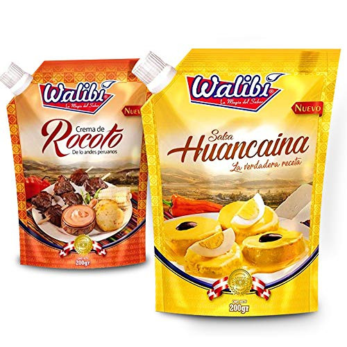 Walibi eJoyStore Huancaina  and  Crema de Rocoto - Wonderful Combo of Spicy and Rich power of red hot chili, coriander and huacatay. A must try