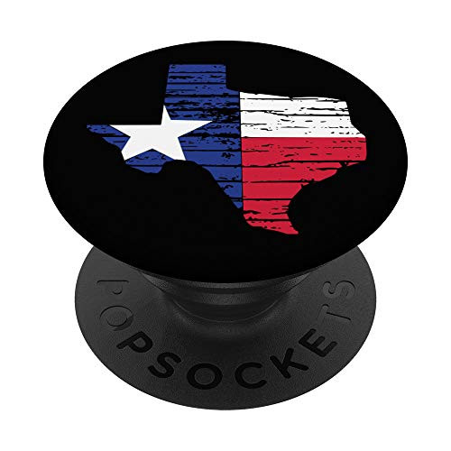 Texas State Flag Pop Socket Perfect US Lone Star State Gift PopSockets PopGrip: Swappable Grip for Phones  and  Tablets