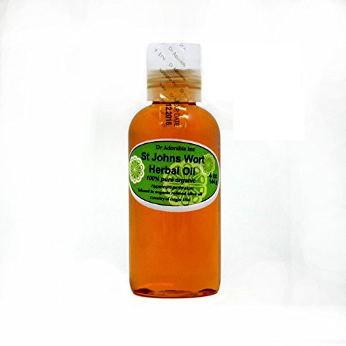 4 Oz St Johns Wort Herbal Oil Infused 100percent Pure Organic