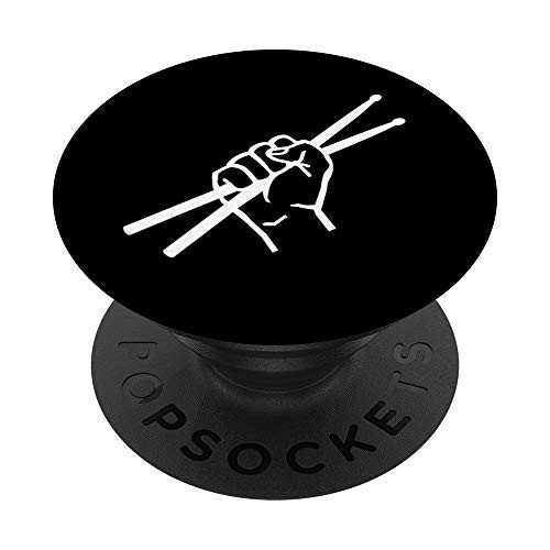 Drumsticks drummer PopSockets PopGrip: Swappable Grip for Phones  and  Tablets