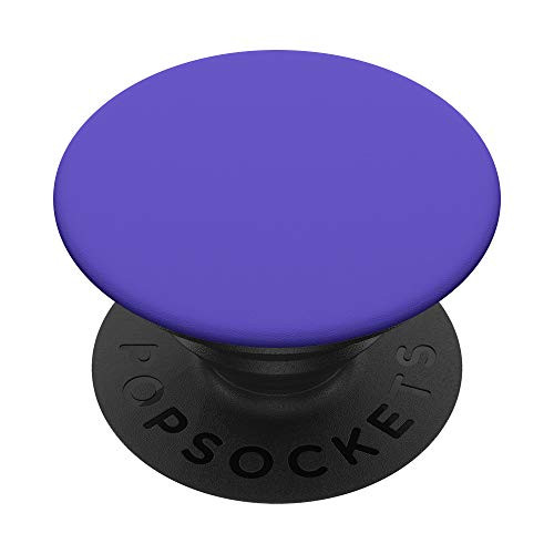 Plain Slate Blue Solid Color PopSockets Grip and Stand for Phones and Tablets