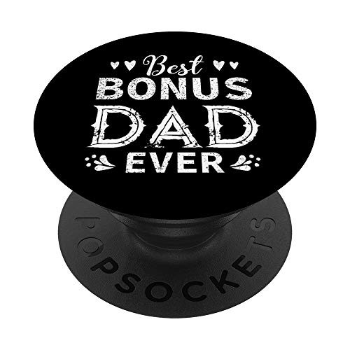 Step Dad Gift for Best Bonus Dad Ever father's day gifts men PopSockets Grip and Stand for Phones and Tablets Step Dad Gift for Best Bonus Dad Ever father's day gifts men PopSockets Grip and Stand for Phones and Tablets