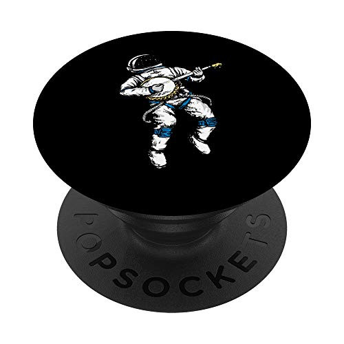 Banjo Spaceman Astronaut Minimalist Space Bluegrass Retro PopSockets PopGrip: Swappable Grip for Phones and Tablets Banjo Spaceman Astronaut Minimalist Space Bluegrass Retro PopSockets PopGrip: Swappable Grip for Phones and Tablets
