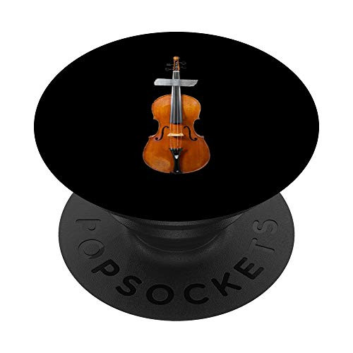 Violin Musical Instrument Duct Tape Violinist PopSockets PopGrip: Swappable Grip for Phones  and  Tablets