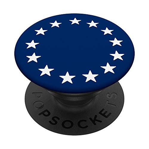 Betsy Ross Stars 1776 America Flag Patriotic American PopSockets PopGrip: Swappable Grip for Phones  and  Tablets