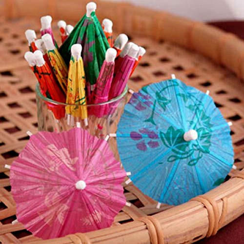 BarConic Parasol Umbrella Cocktail Picks (Box of 144)