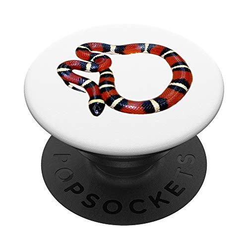 Red Milk Snake PopSockets PopGrip: Swappable Grip for Phones  and  Tablets