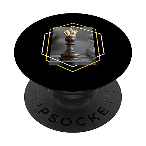Matching Chess Player Gift, Checkmate, Chess Christmas Gift PopSockets PopGrip: Swappable Grip for Phones  and  Tablets